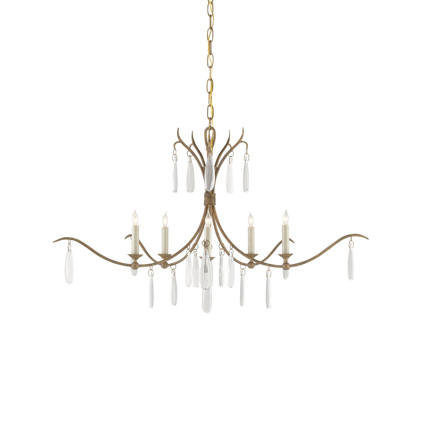 Marshallia Chandelier in Detail.