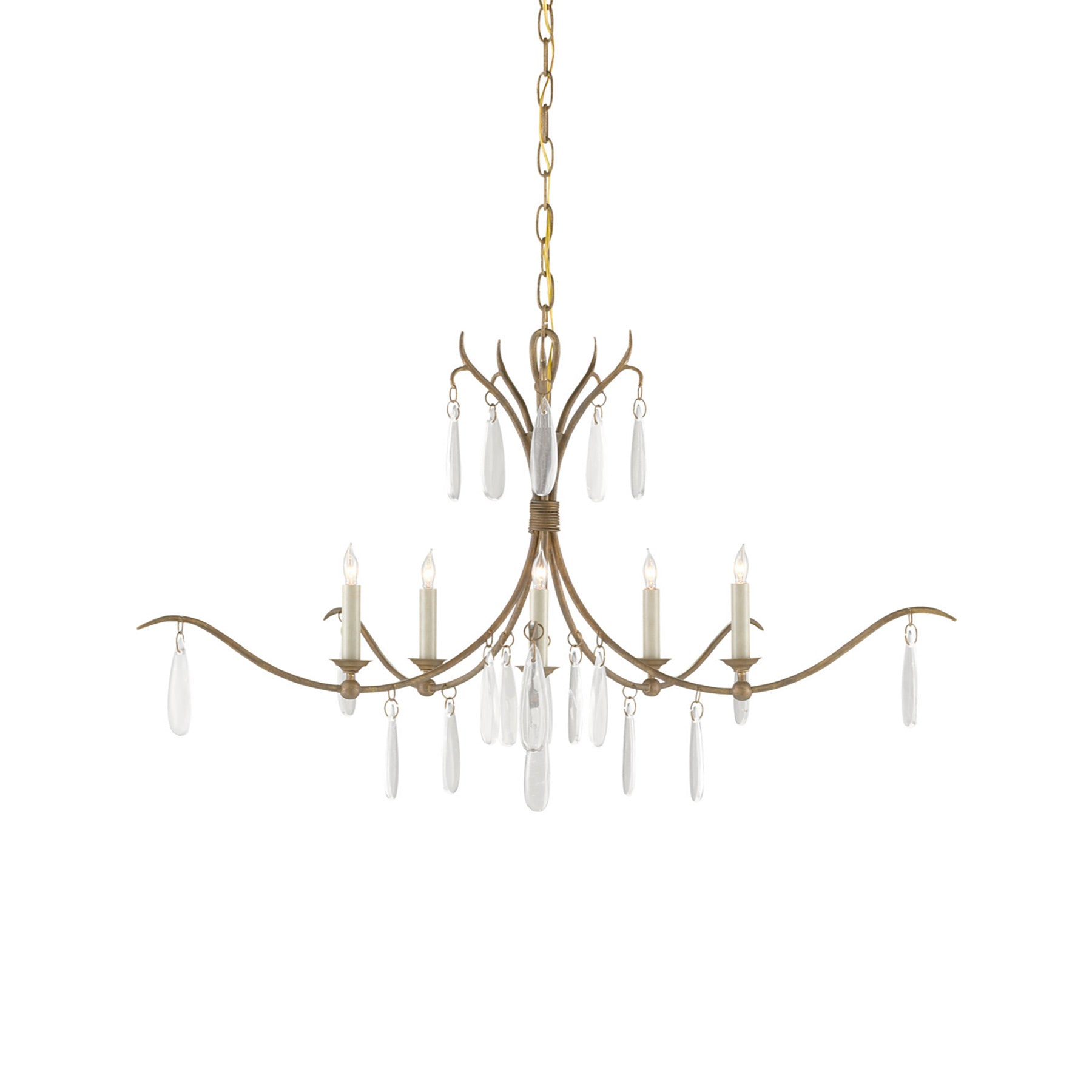 Marshallia Chandelier in Detail.