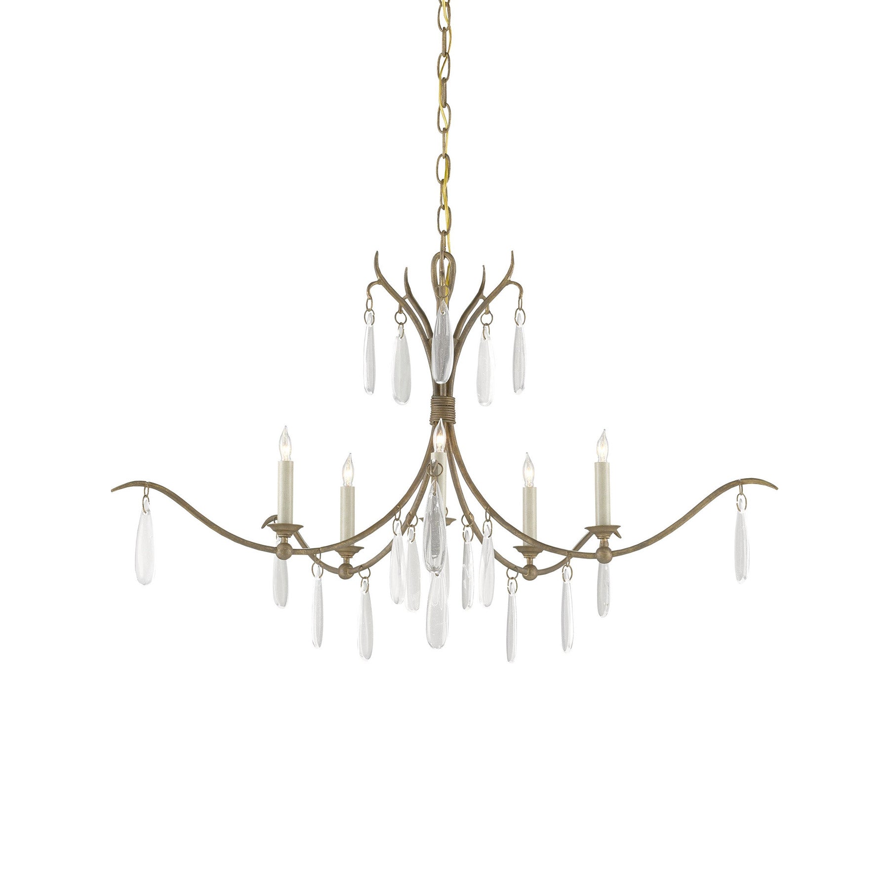 Marshallia Chandelier in Detail.