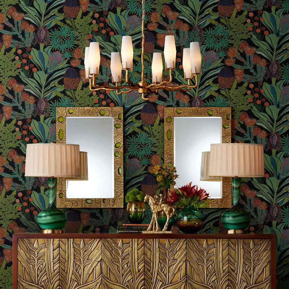 Mathilda Chandelier in living room.