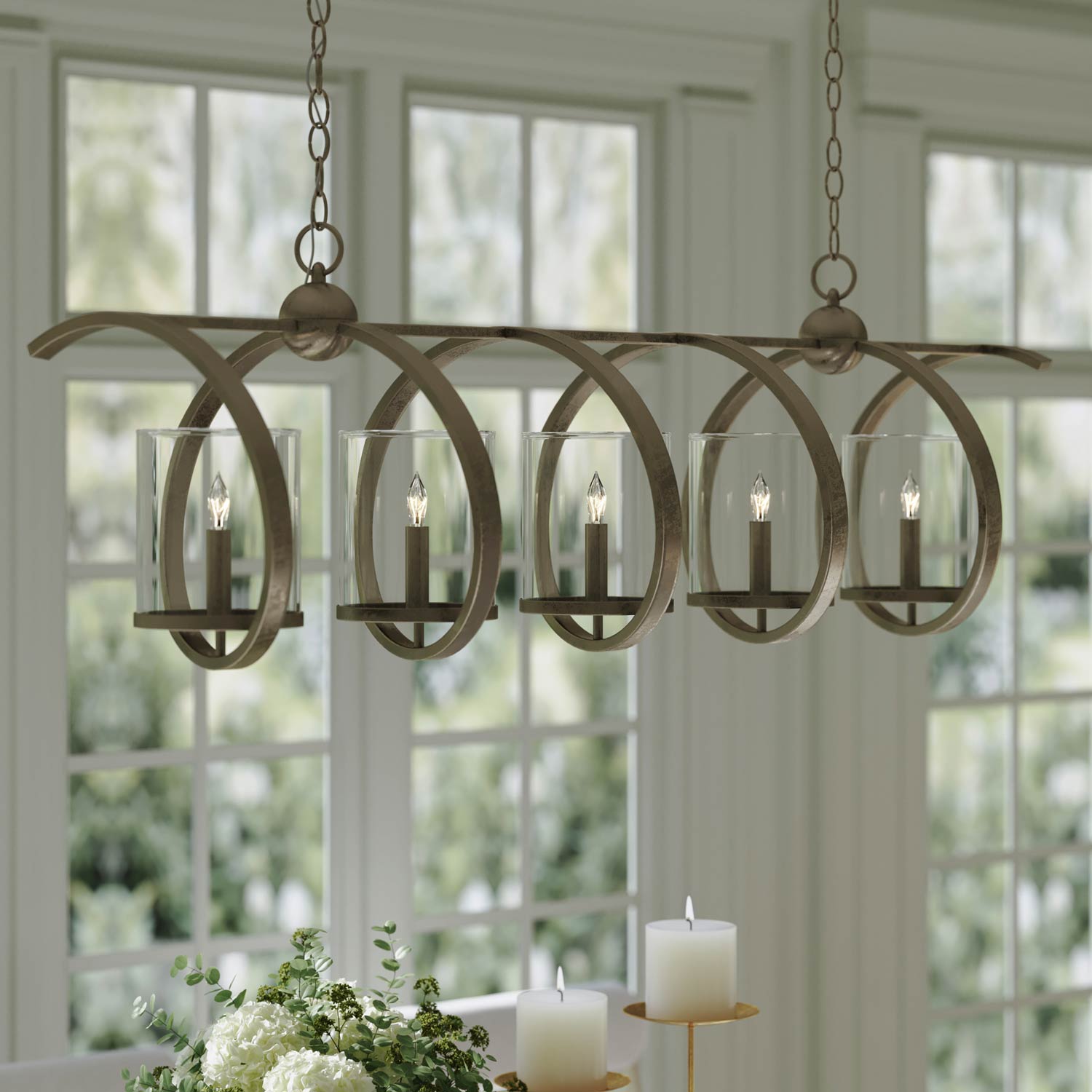 Maximus Chandelier in Detail.