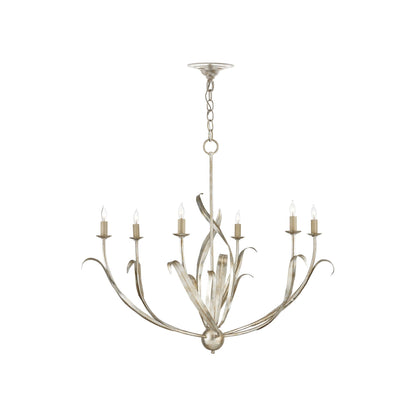 Menefee Chandelier in Silver Granello (Small).