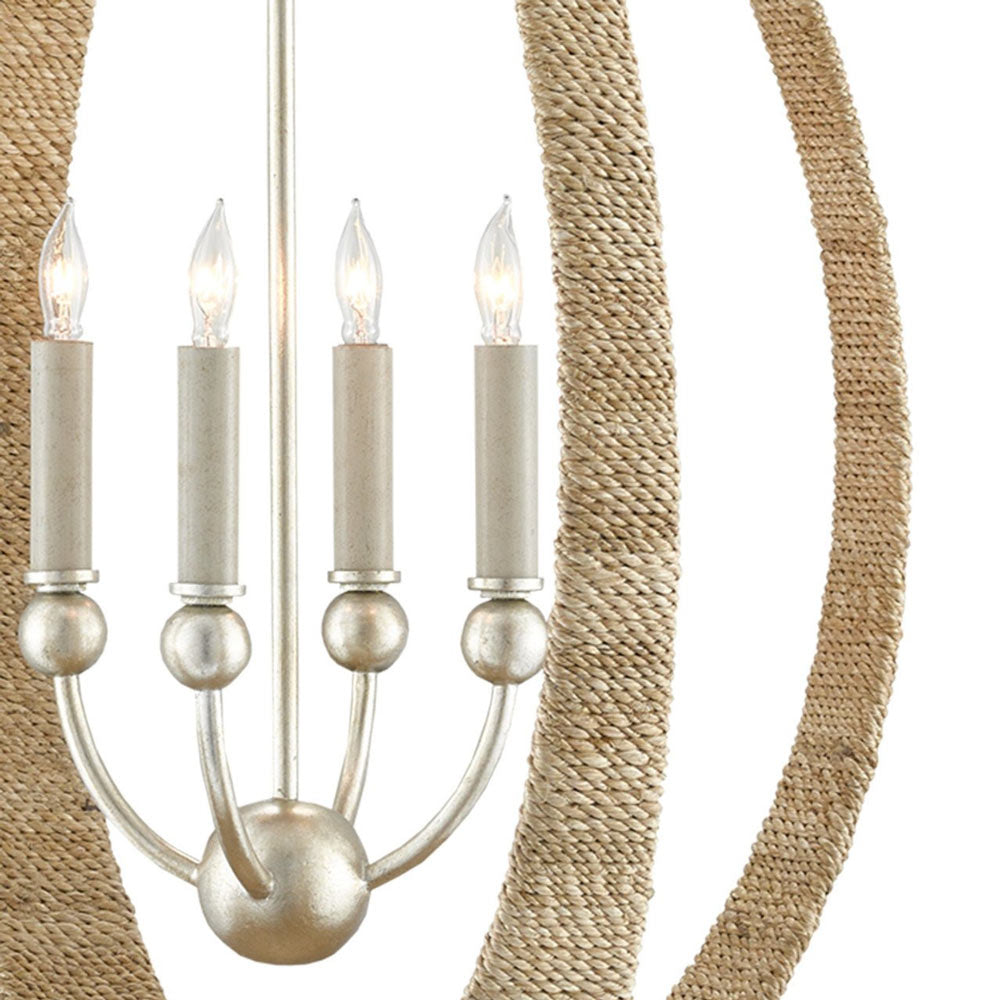 Menorca Chandelier in Detail.