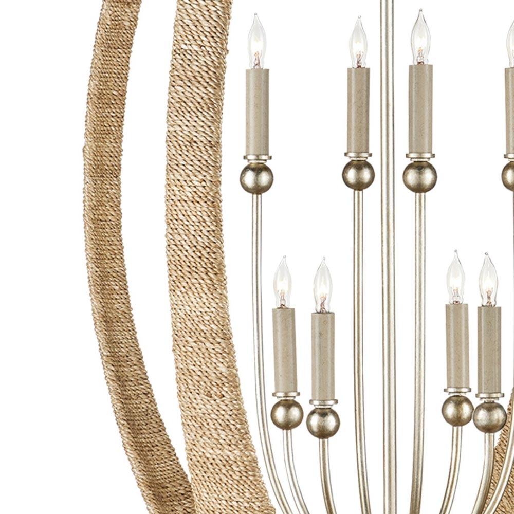 Menorca Chandelier in Detail.