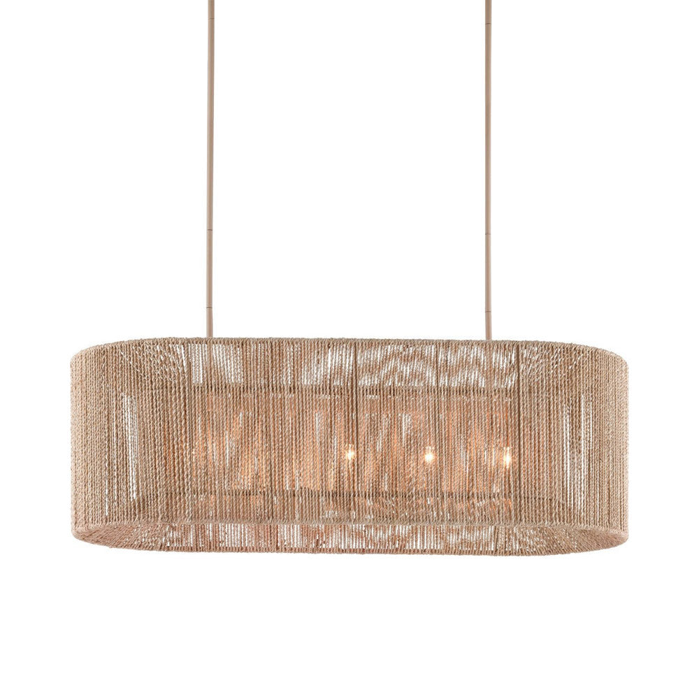 Mereworth Oval Chandelier in Detail.