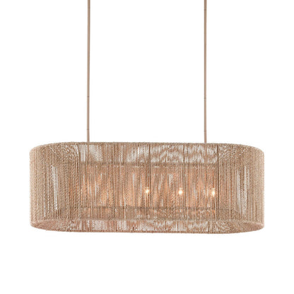 Mereworth Oval Chandelier in Detail.