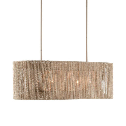 Mereworth Oval Chandelier in Detail.
