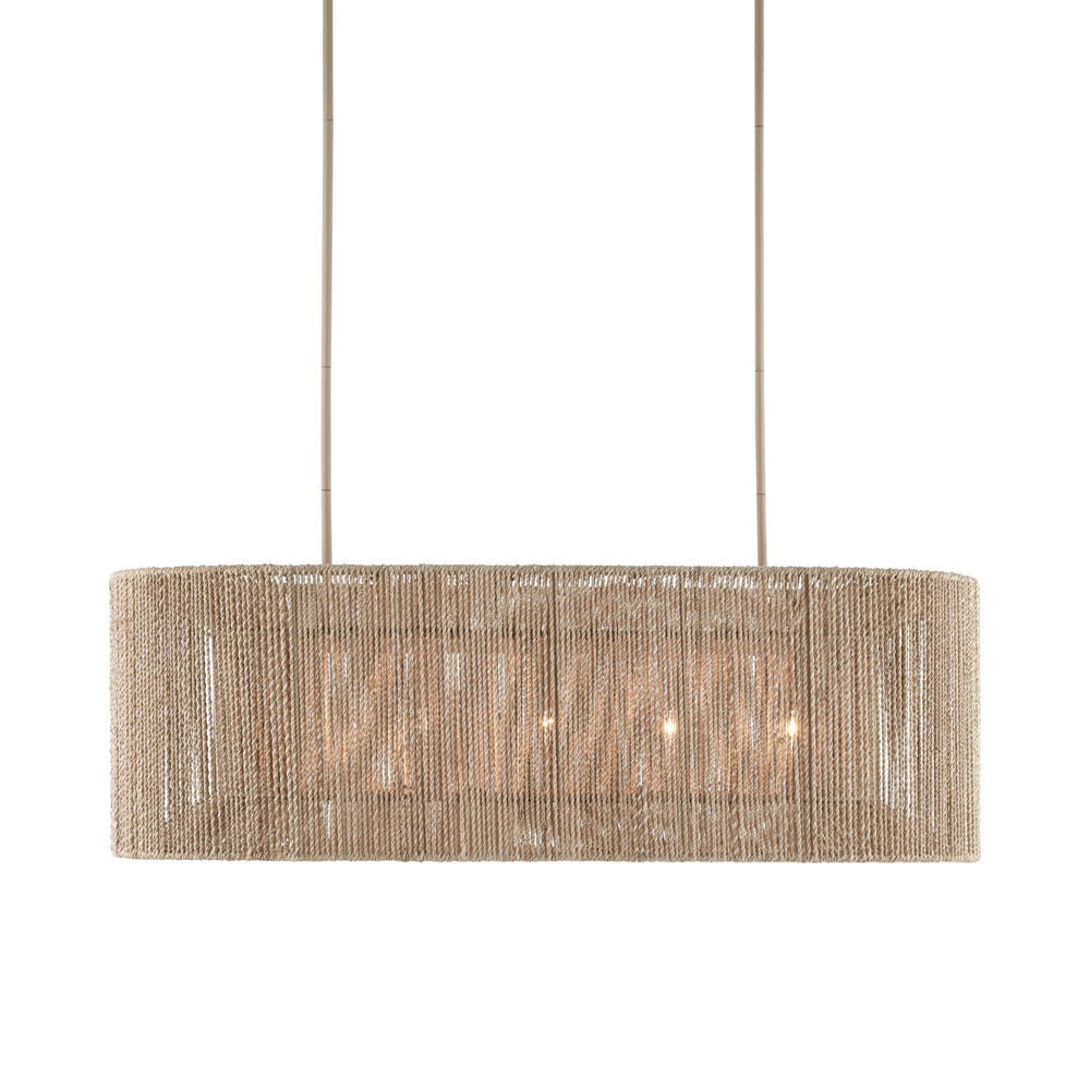 Mereworth Oval Chandelier in Detail.