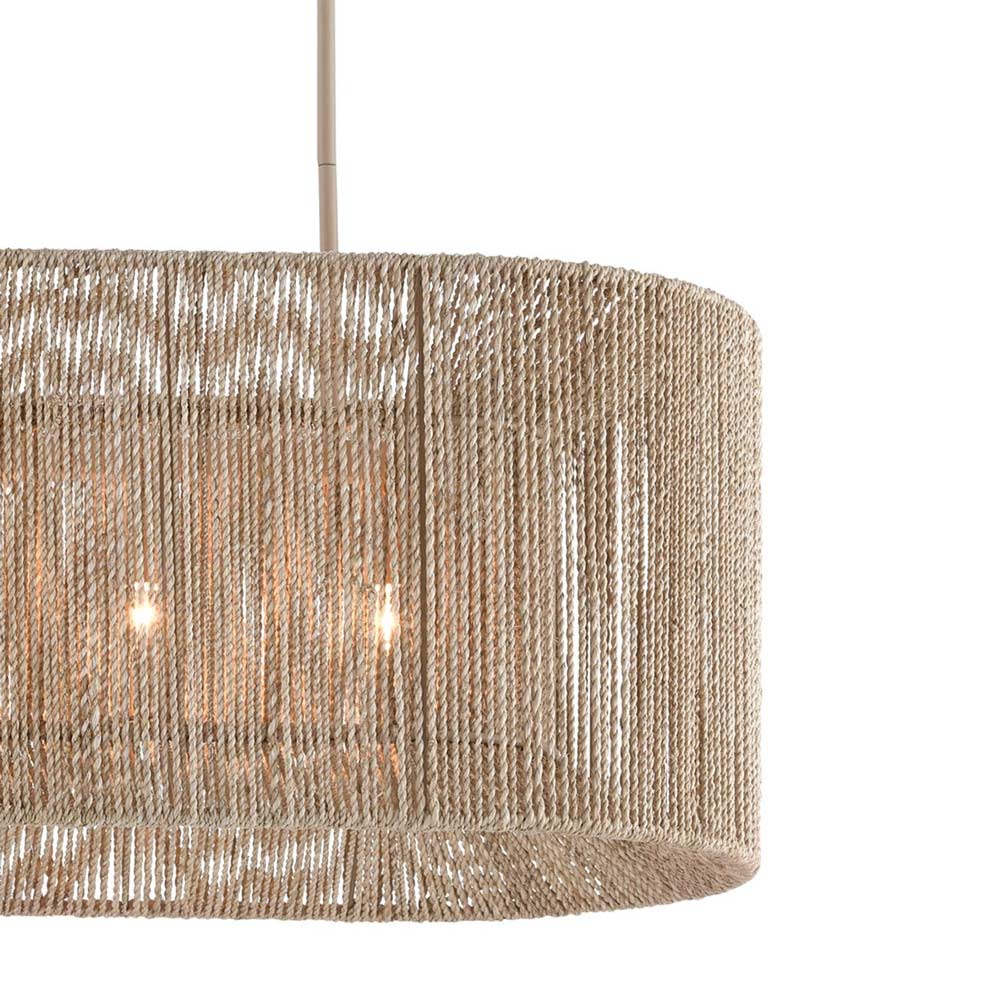 Mereworth Oval Chandelier in Detail.
