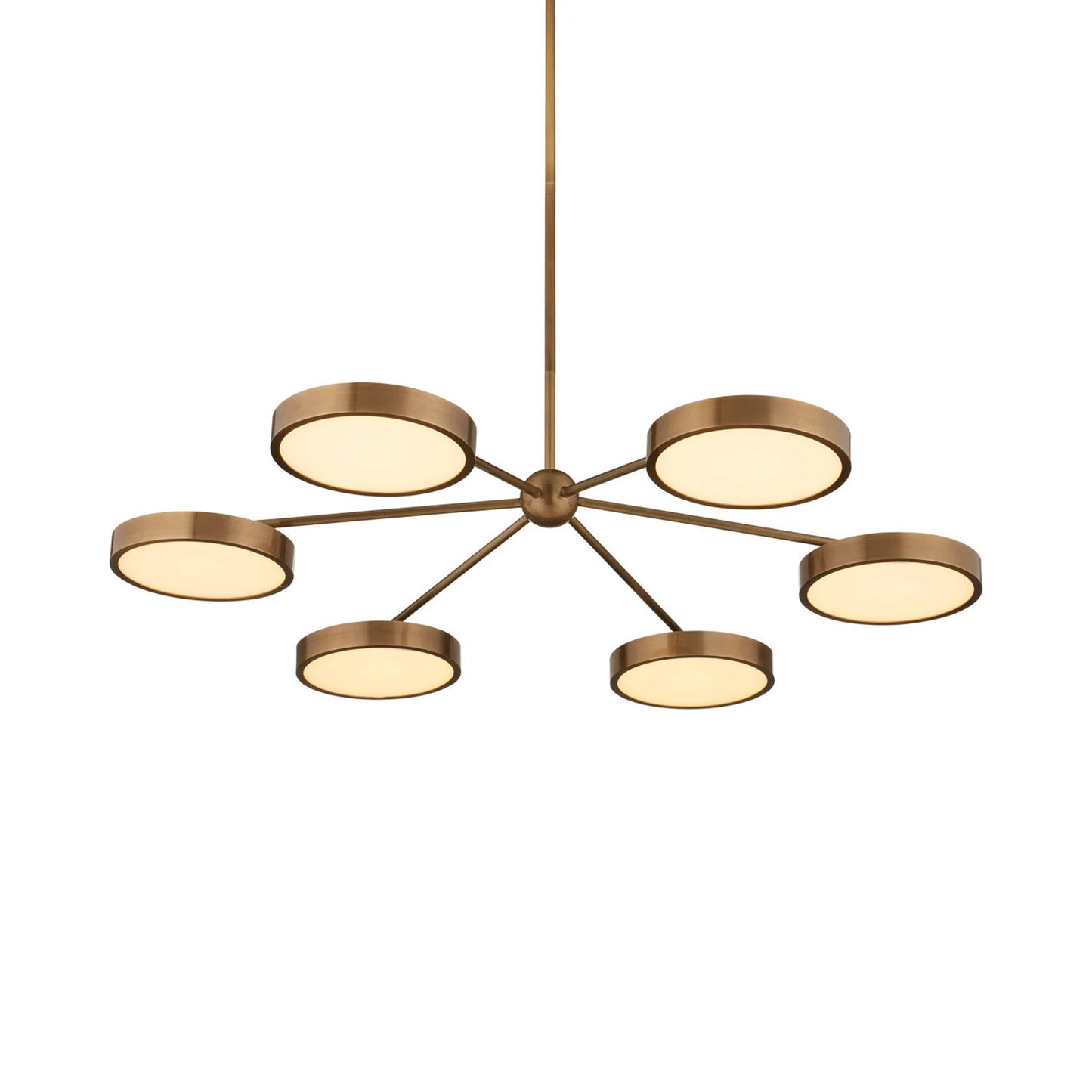Merrick LED Chandelier in Detail.