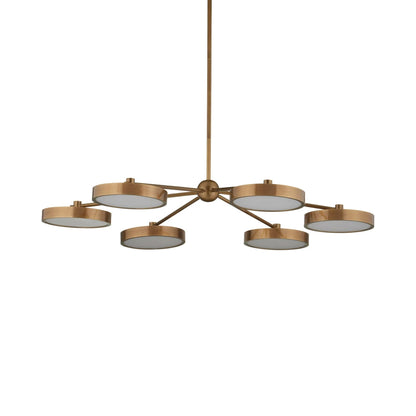 Merrick LED Chandelier in Detail.