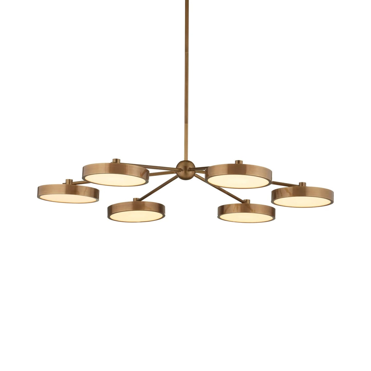 Merrick LED Chandelier in Detail.