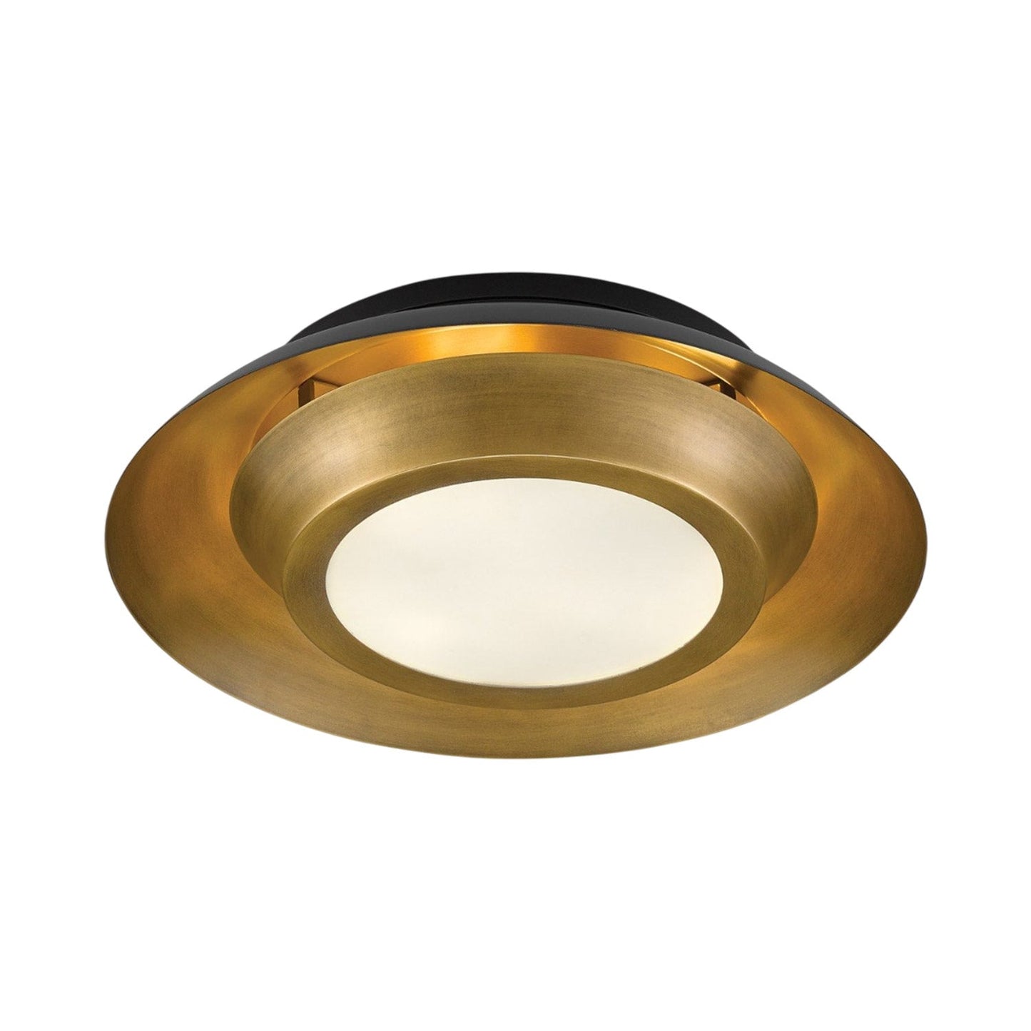 Metaphor Flush Mount Ceiling Light in Detail.