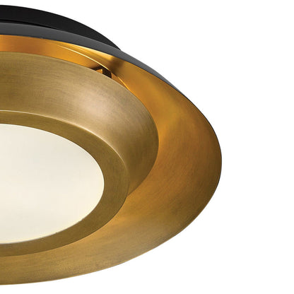 Metaphor Flush Mount Ceiling Light in Detail.