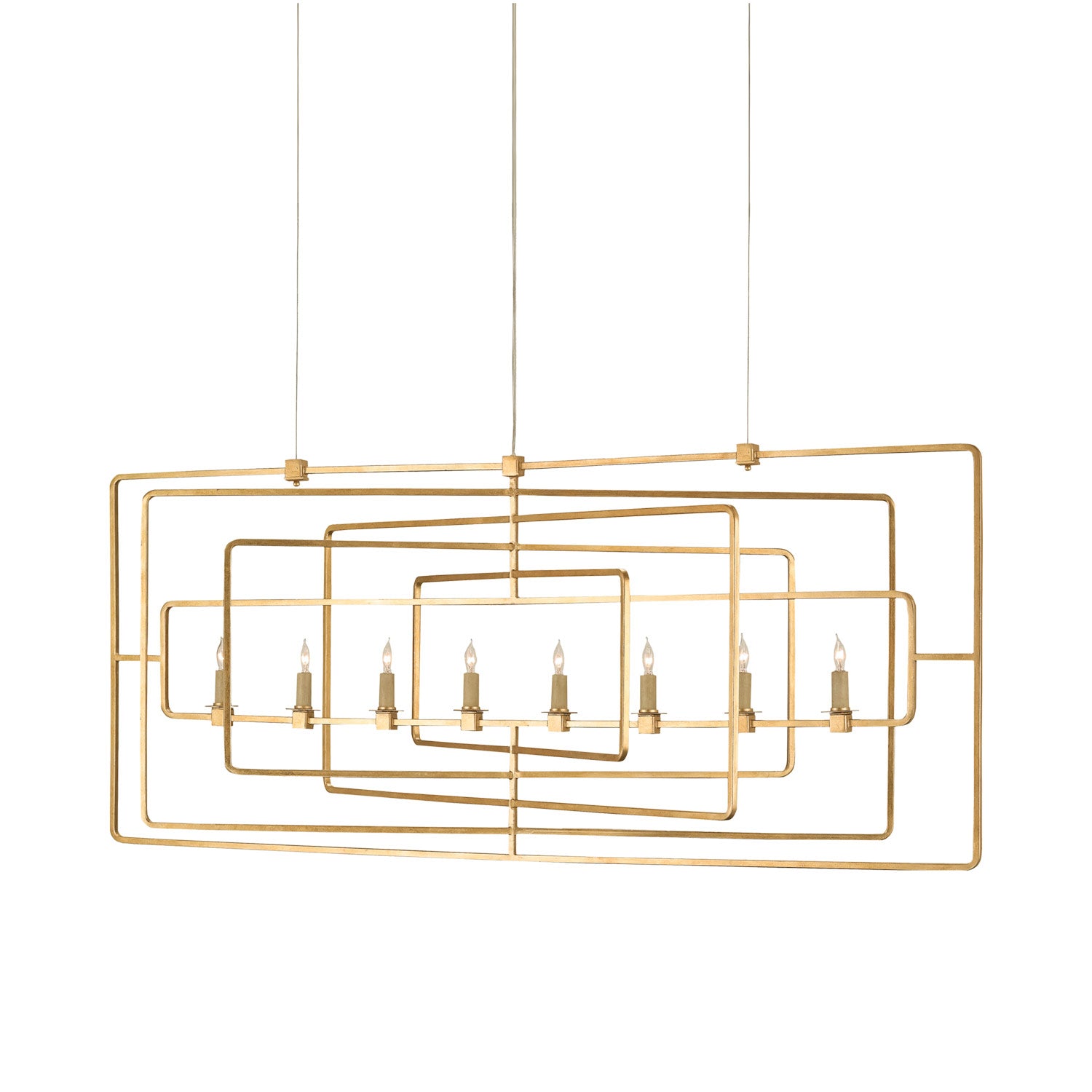 Metro Chandelier in Detail.