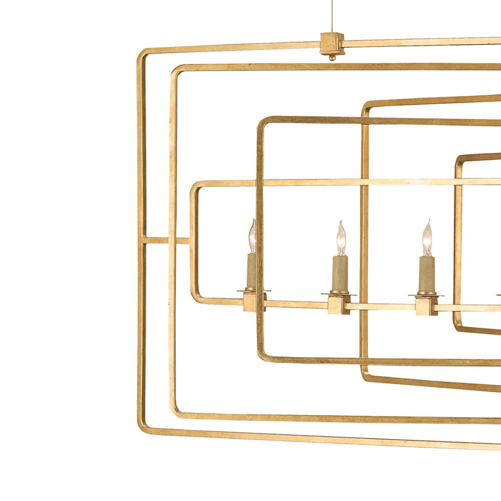 Metro Chandelier in Detail.