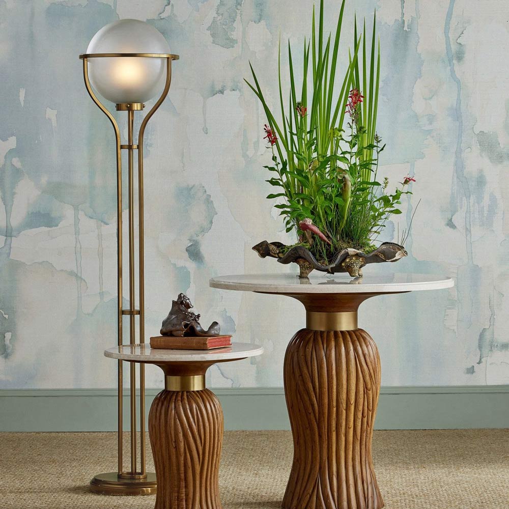 Metropolis Floor Lamp in Detail.