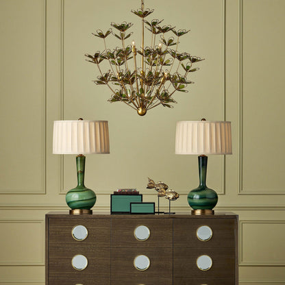 Midsummer Chandelier in living room.