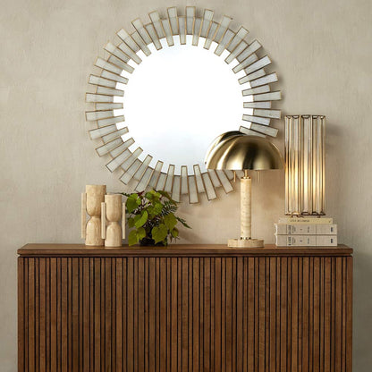 Miles Table Lamp in living room.