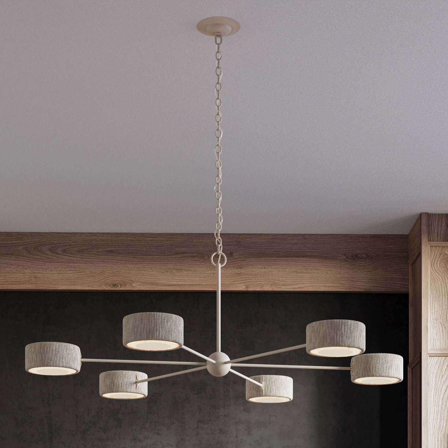 Monreale LED Chandelier in Detail.