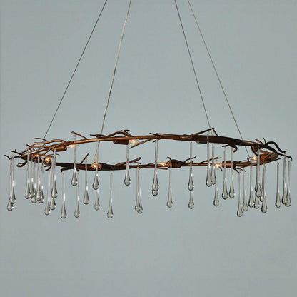 Morning Grove Chandelier in Detail.