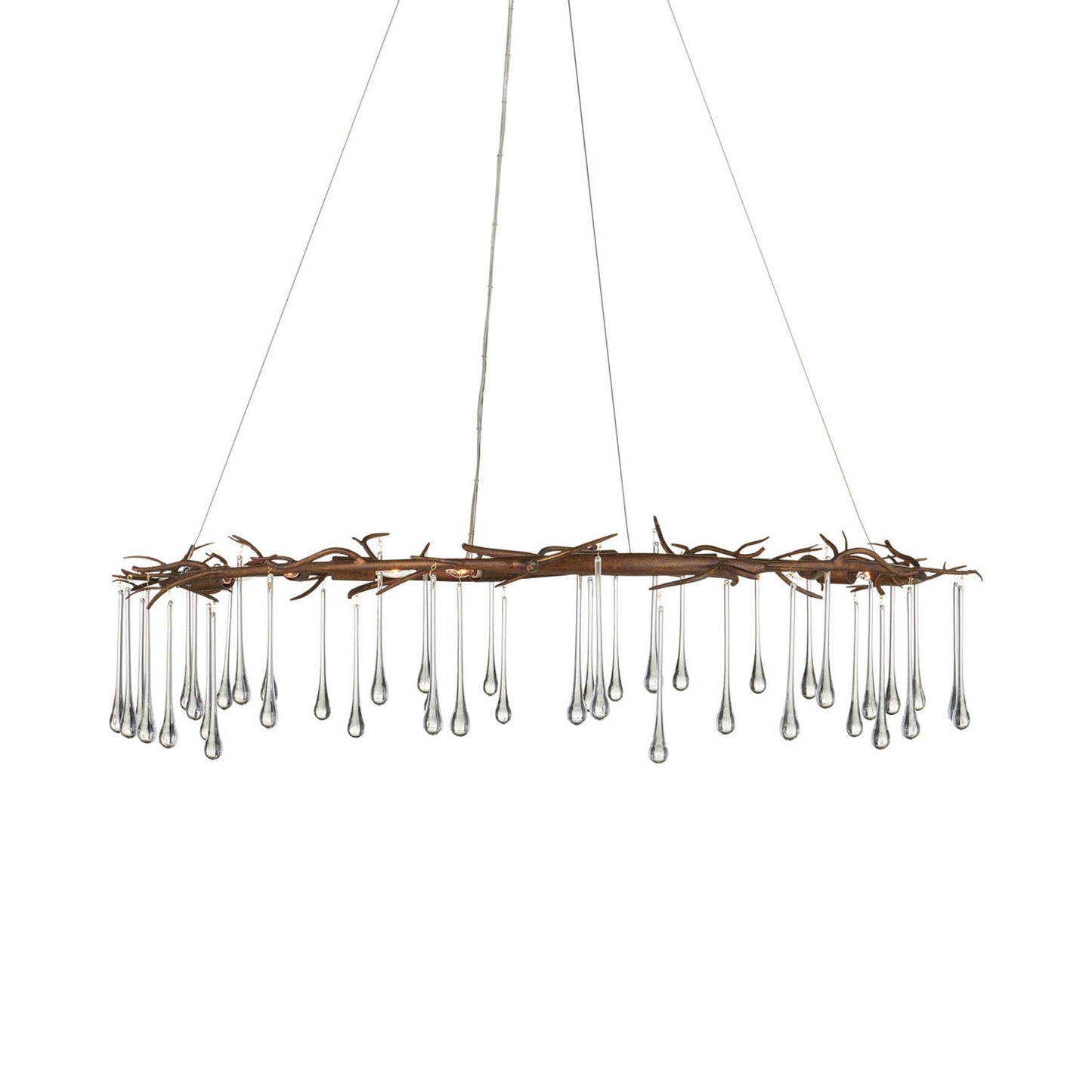 Morning Grove Chandelier in Detail.