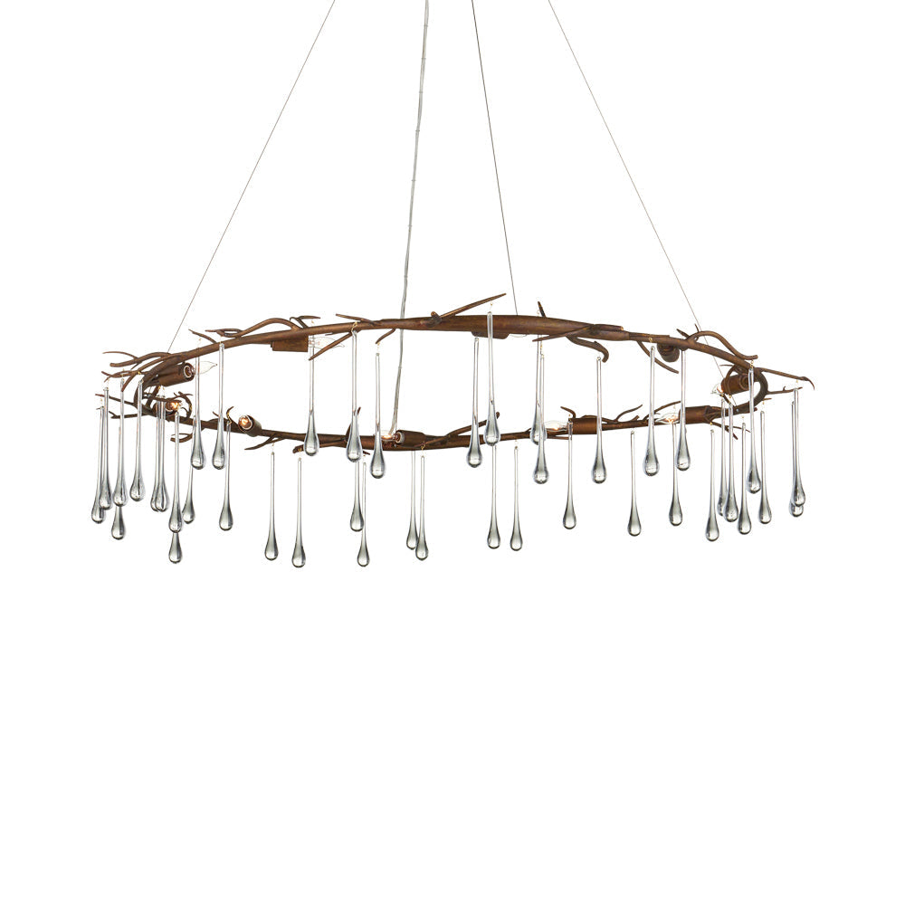 Morning Grove Chandelier in Detail.