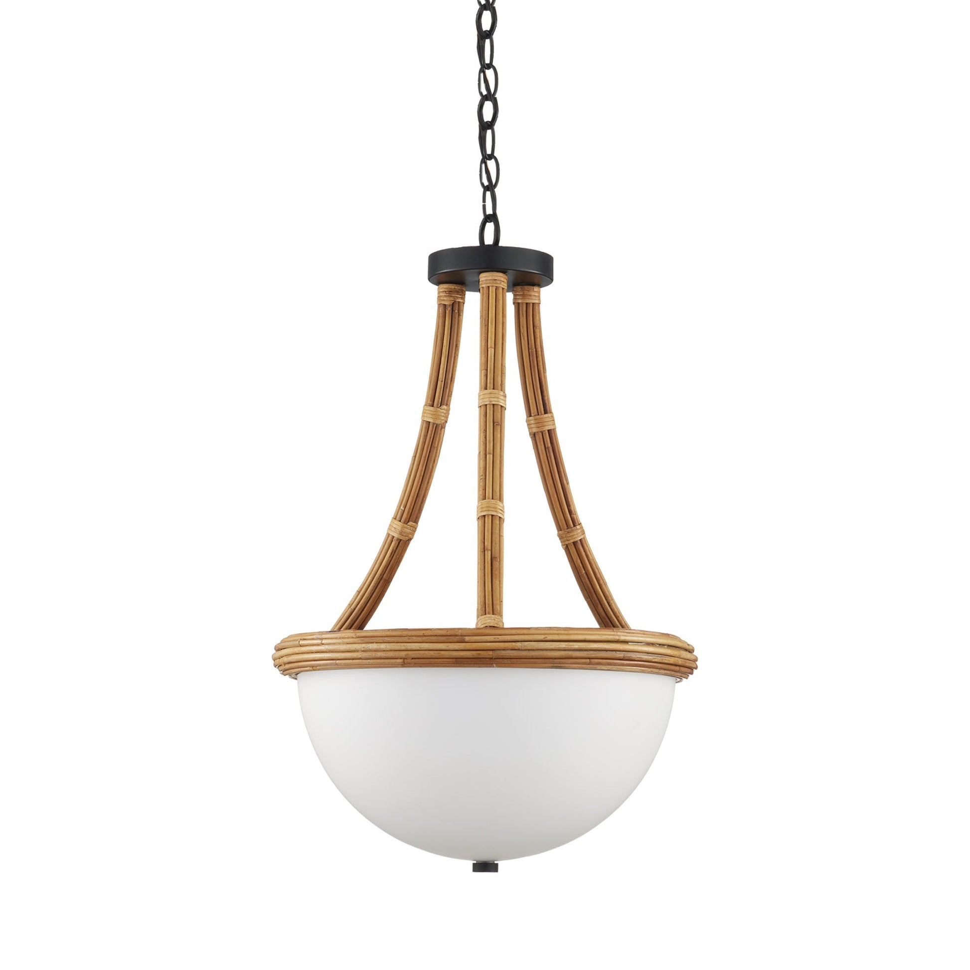 Morningside LED Semi Flush Mount Ceiling Light in Detail.