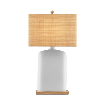 Musing Table Lamp in White.