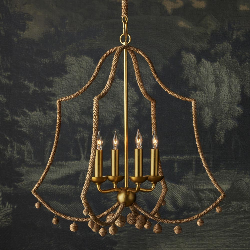 Nimes Chandelier in Detail.