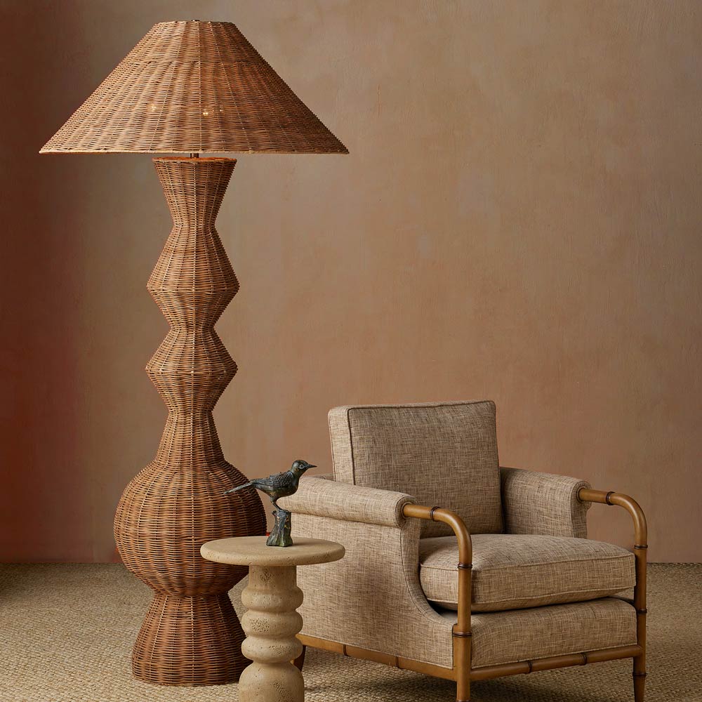 Nirvana Floor Lamp in living room.