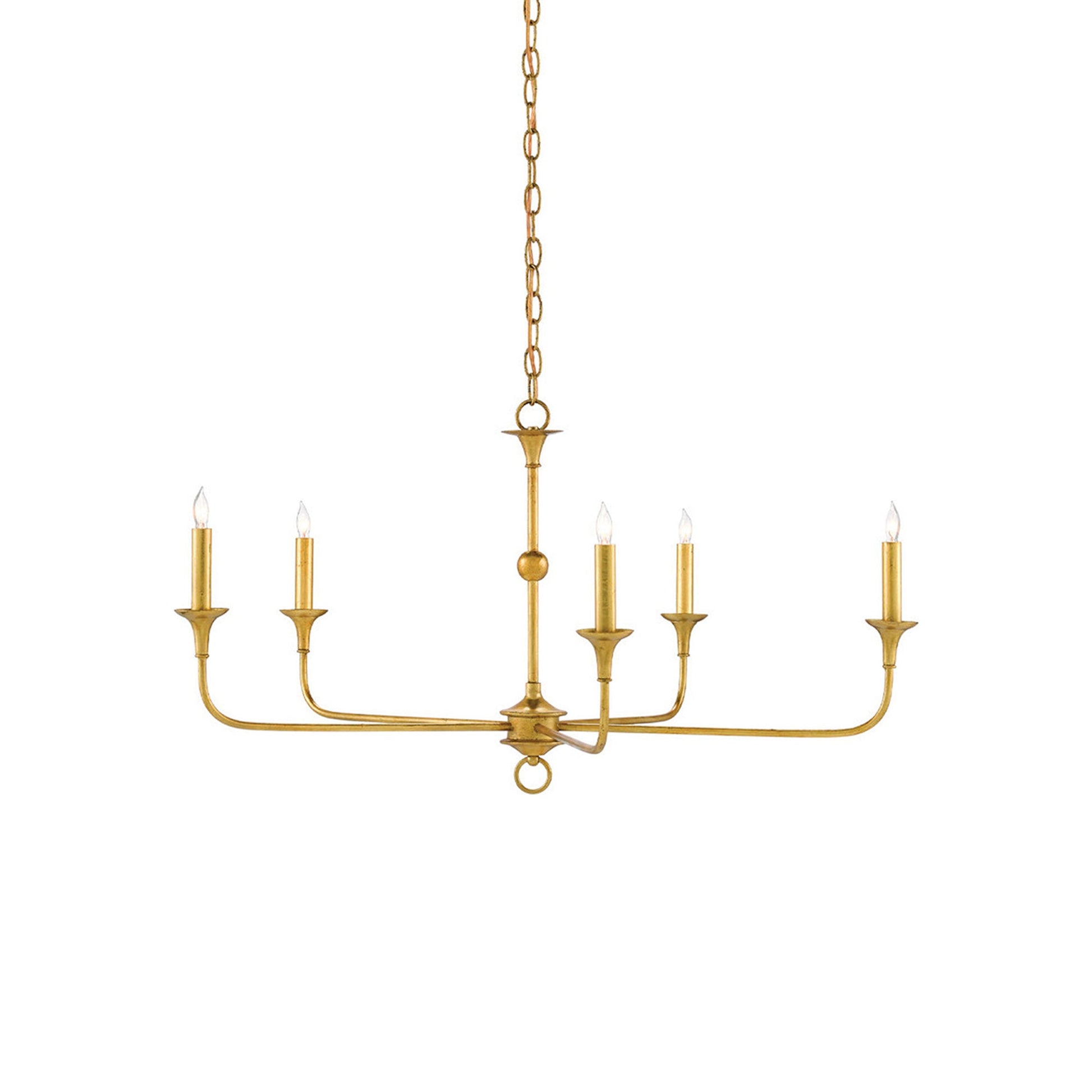 Nottaway Chandelier in Gold (Small).