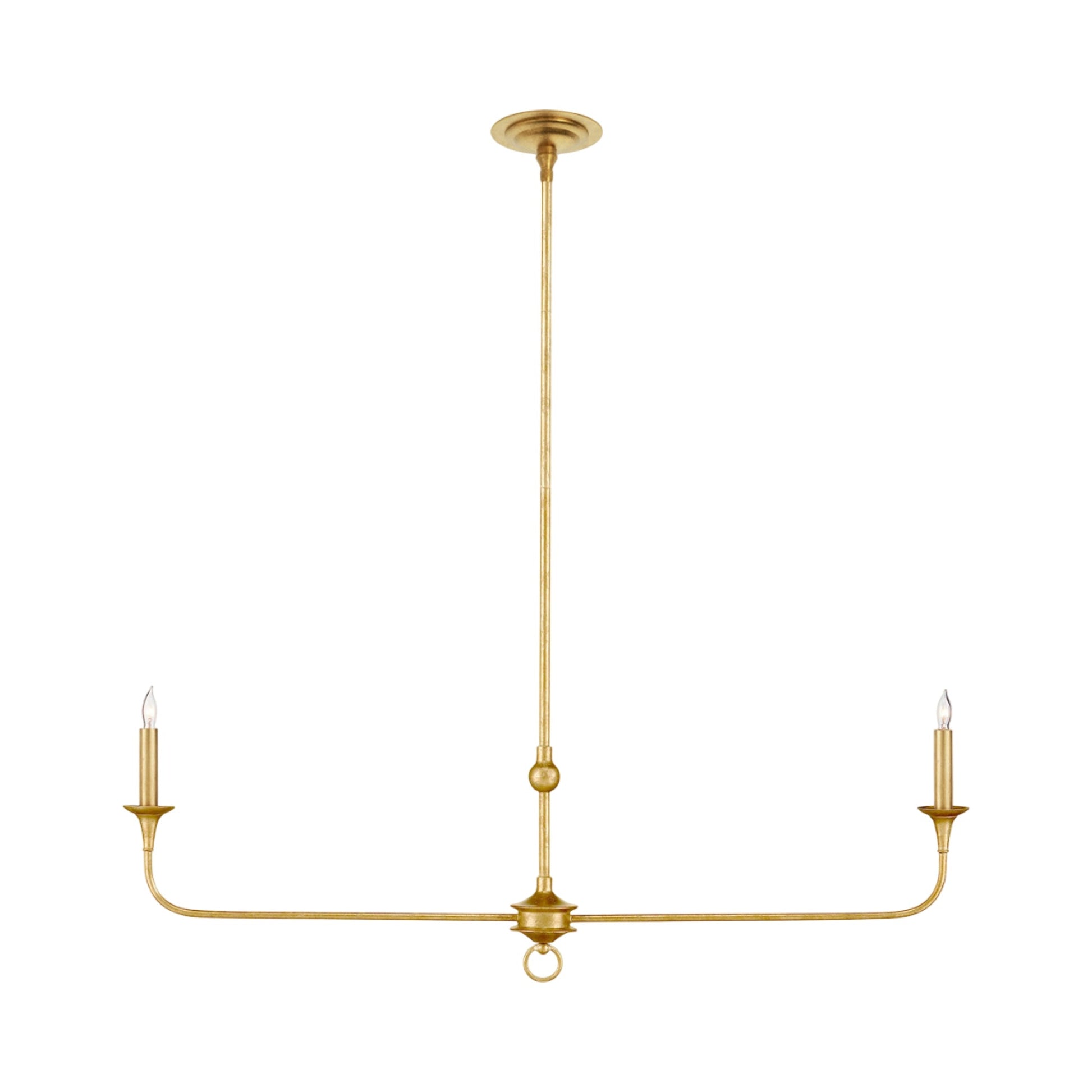 Nottaway Linear Chandelier in Detail.