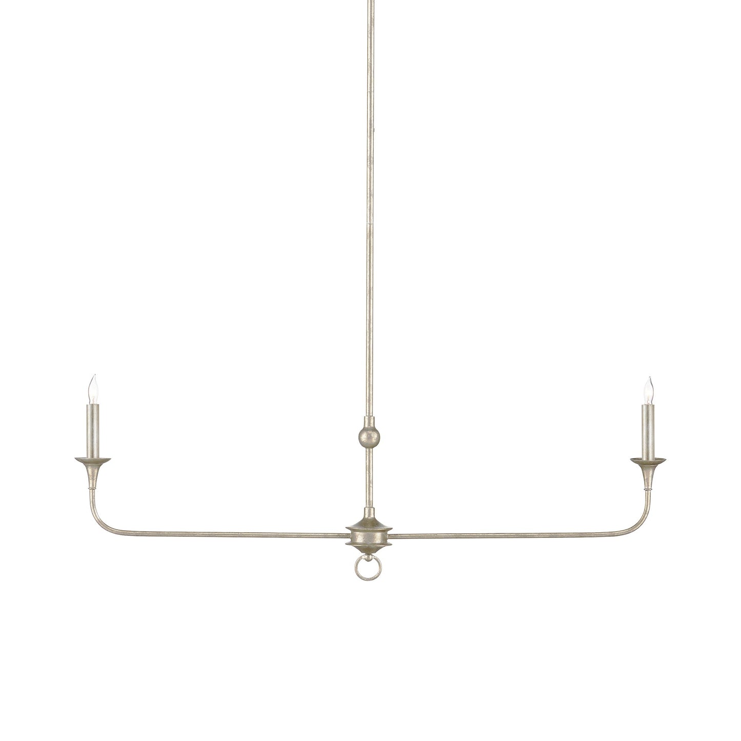 Nottaway Linear Chandelier in Champagne.