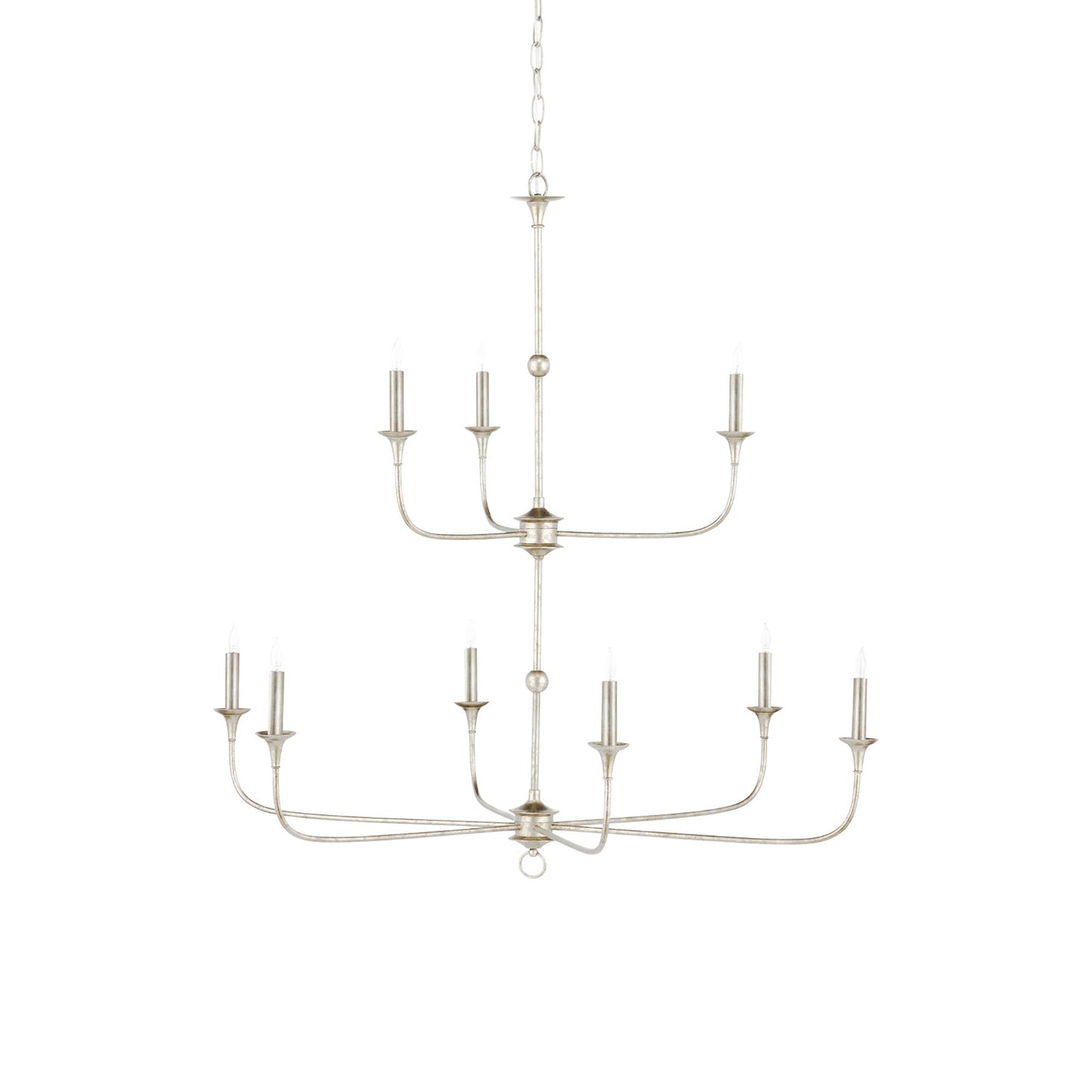 Nottaway Multi Light Chandelier in Champagne (2-Tier).