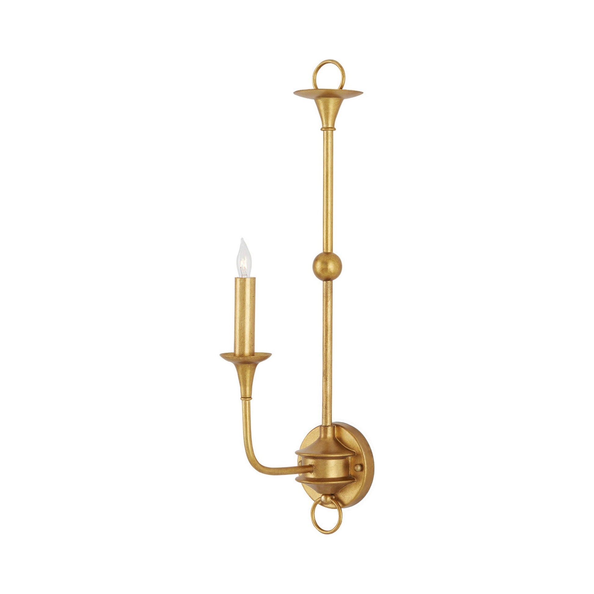 Nottaway Wall Light in Gold (1-Light).