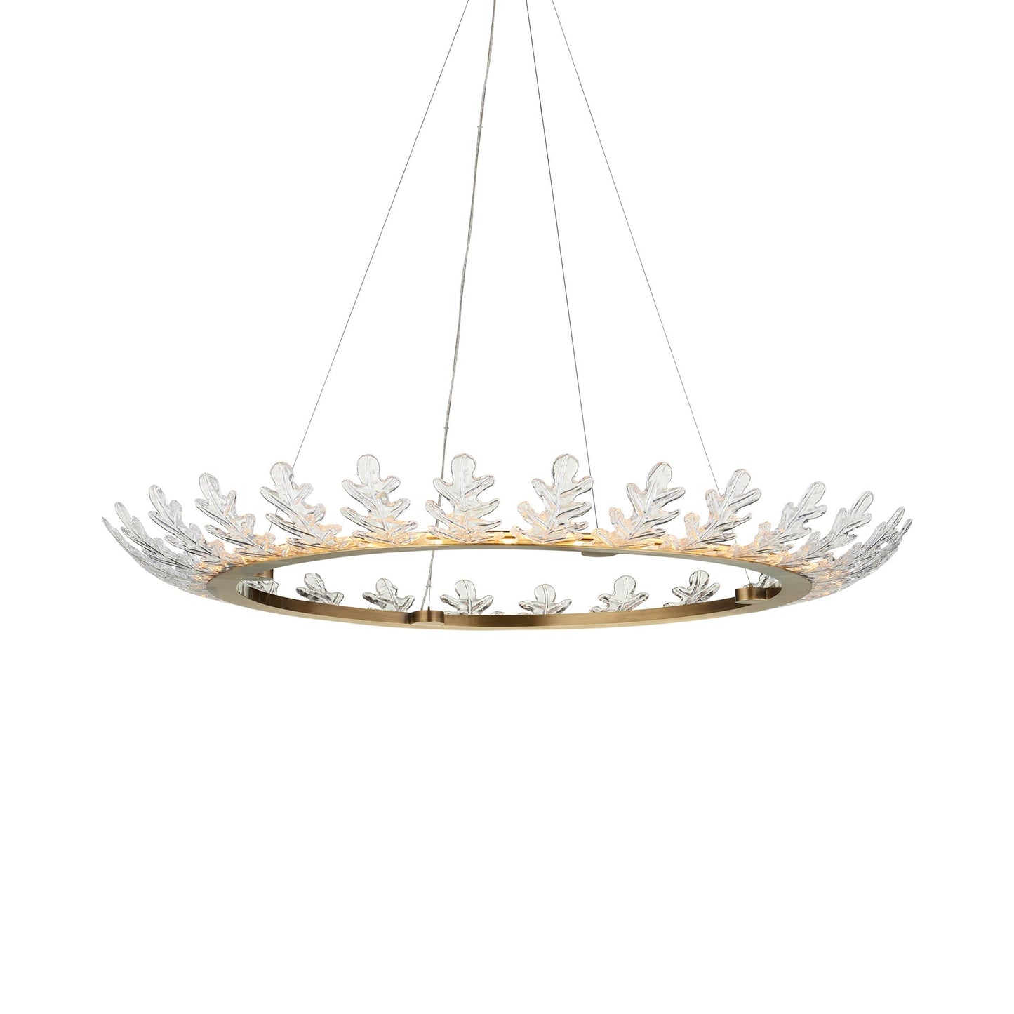 Oakwreath LED Chandelier in Detail.