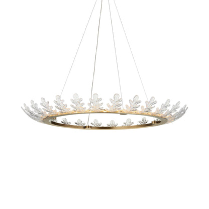 Oakwreath LED Chandelier in Detail.