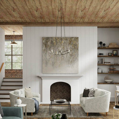 Ocracoke Pendant Light in stairway.