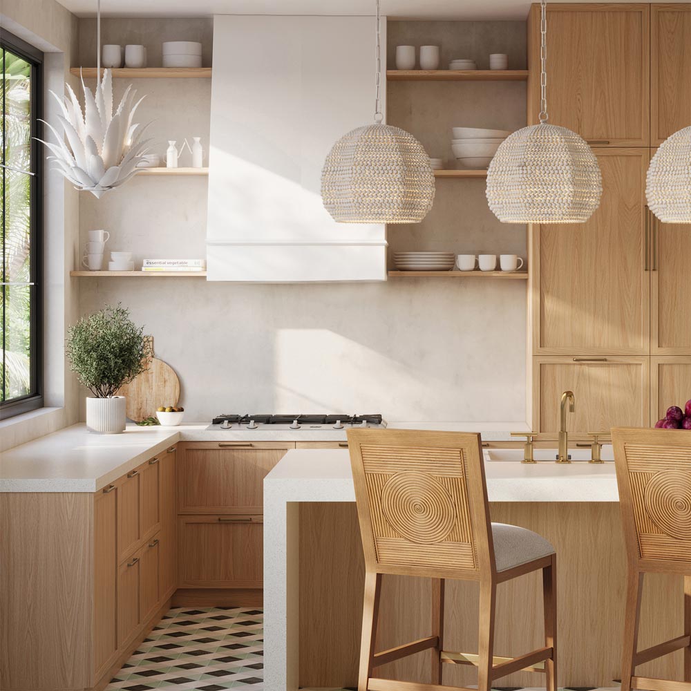 Octavia Pendant Light in kitchen.