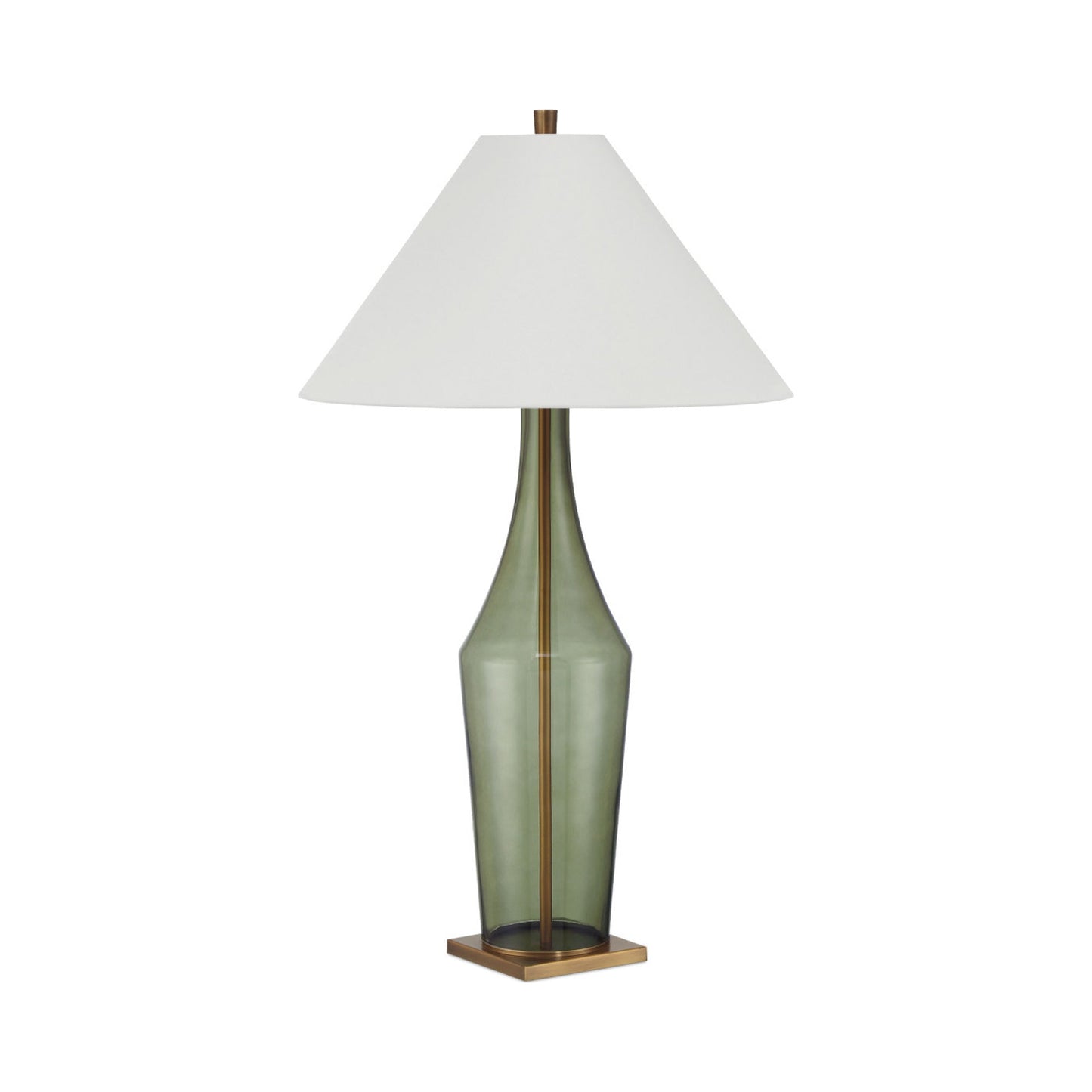 Olive Table Lamp in Detail.
