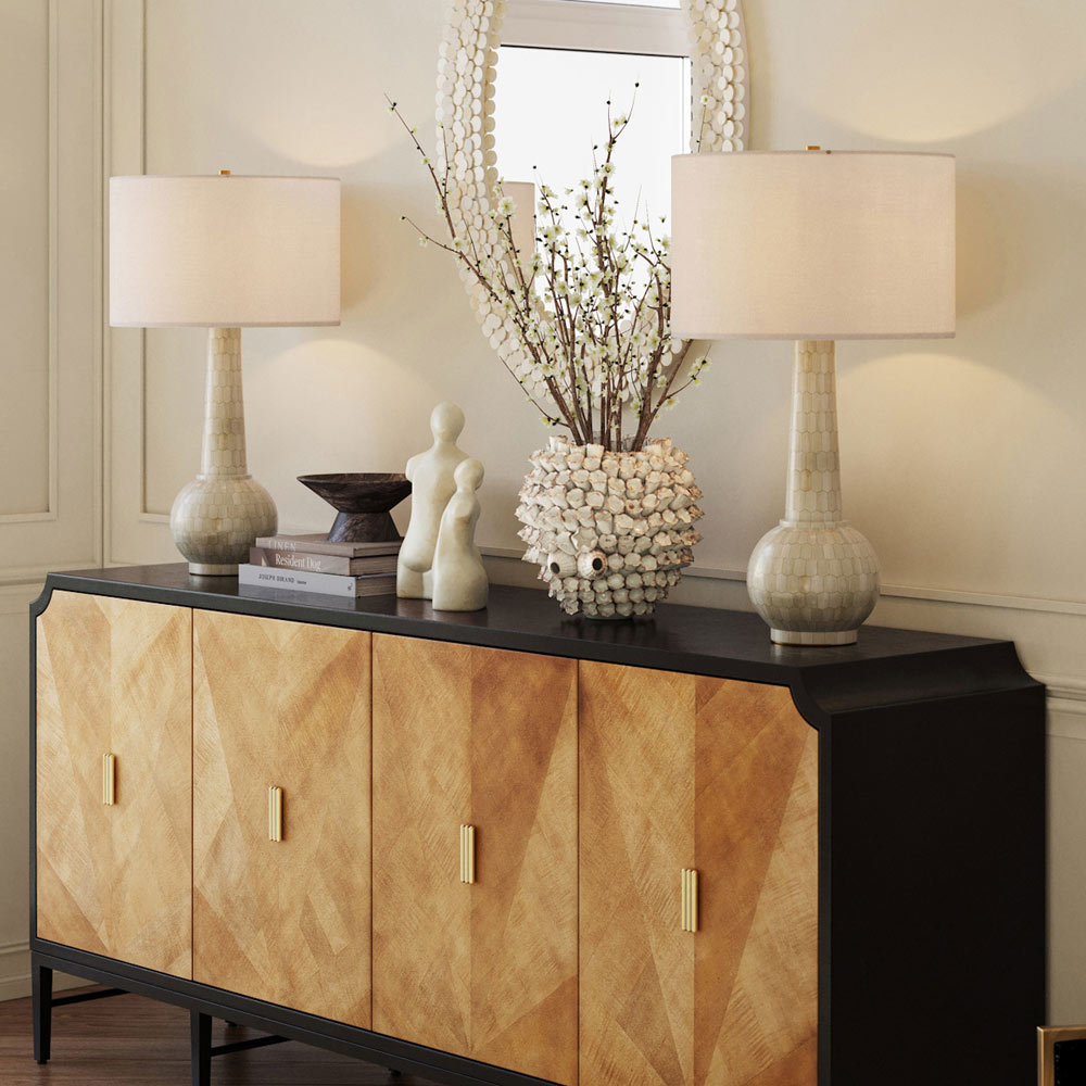 Osa Table Lamp in Detail.