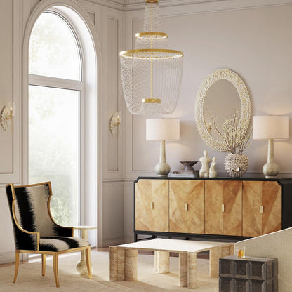 Osa Table Lamp in living room.