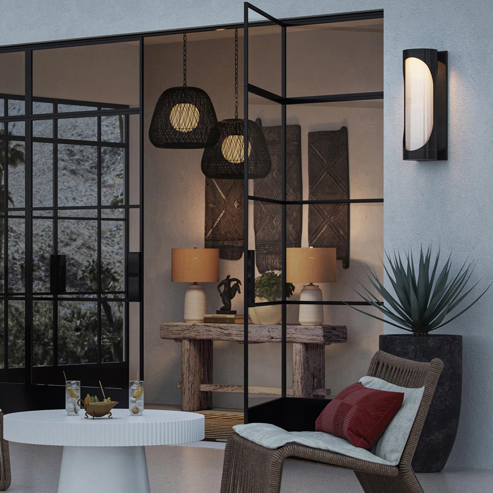 Osbert Pendant Light in living room.