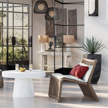 Owen Table Lamp in living room.