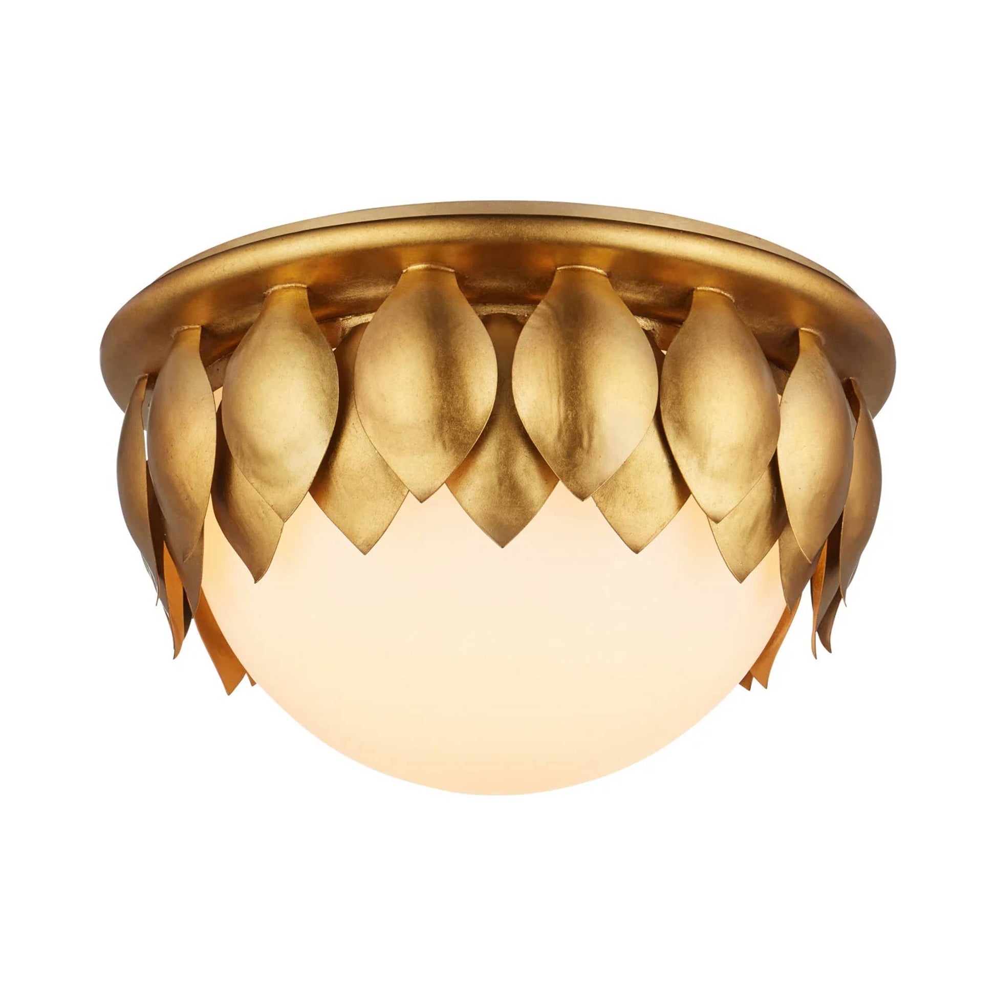 Paestum LED Flush Mount Ceiling Light in Detail.