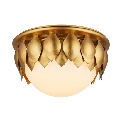 Paestum LED Flush Mount Ceiling Light in Detail.