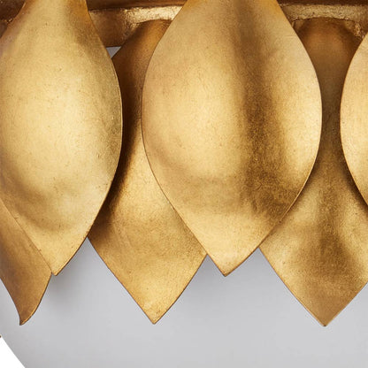 Paestum LED Flush Mount Ceiling Light in Detail.