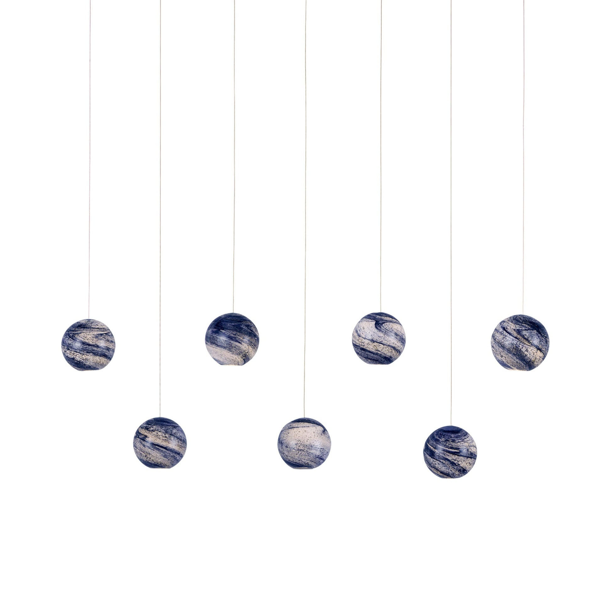 Palatino Linear Multi Pendant Light (7-Light).