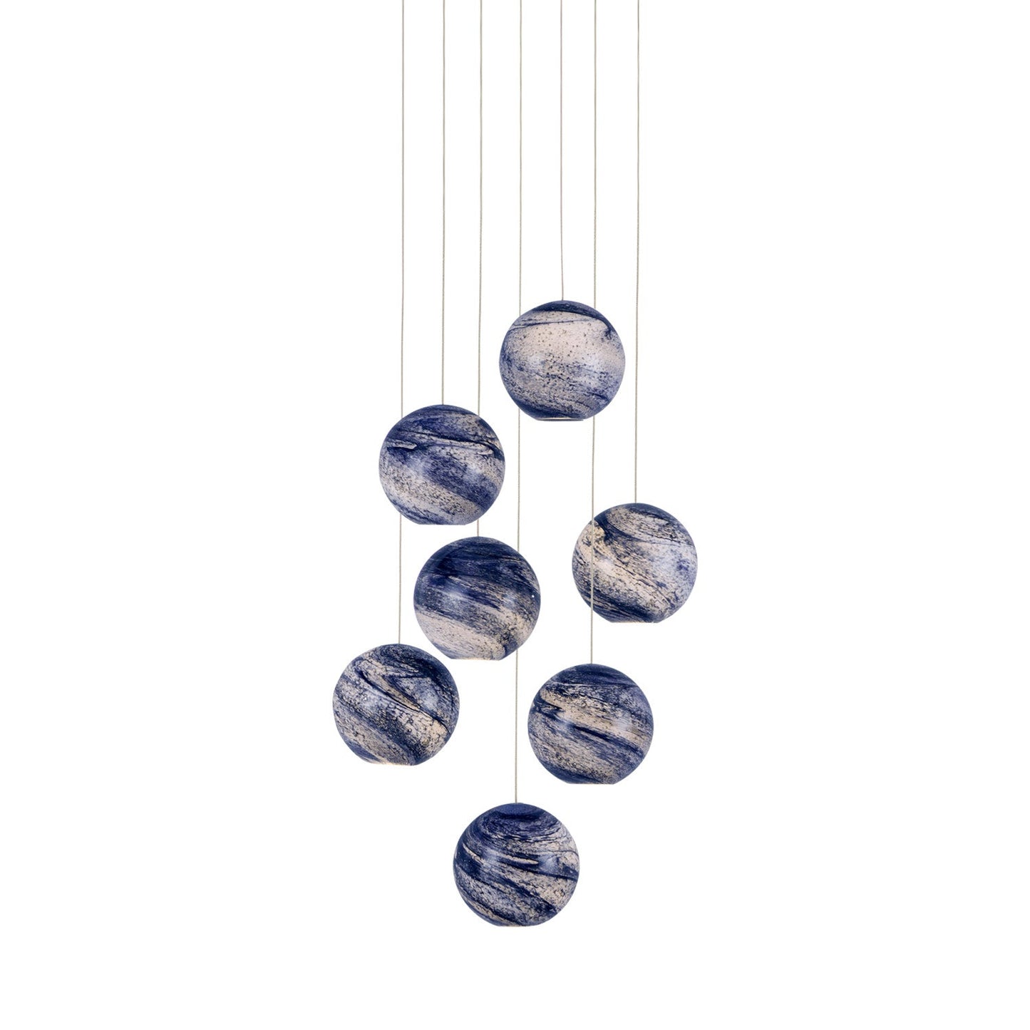 Palatino Multi Pendant Light (7-Light).